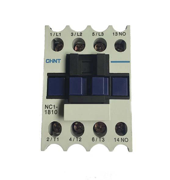 NC1-1810 220VAC CONTACTOR 18A AC3 220VAC 3P +NO 60HZ CHINT:CHINT