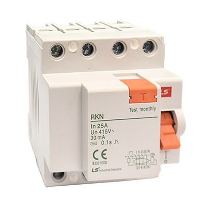 INTERRUPTOR DIFERENCIAL 4X25 A .30 m A LS : LS