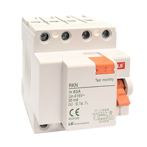 INTERRUPTOR DIFERENCIAL 4X63 A .30 m A LS  : LS