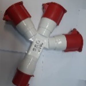 SOCKET MULTIPLE 380-415VAC 3P 32A 6H IP44 MANLAKIS