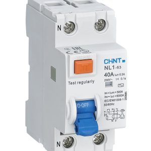 NL1 - 63  INTERRUPTOR DIFERENCIAL 2P 40A 30ma CHINT  : CHINT