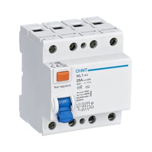NL1 - 63  INTERRUPTOR DIFERENCIAL 4P 25A 30mA  CHINT  : CHINT