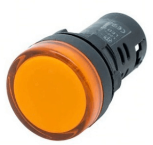 AD22-22DS PILOTO LED 22mm 380VAC AMBAR MAXYM