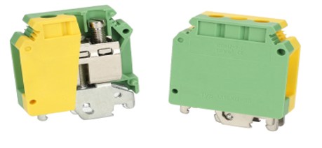 JUSLG BORNERA TIERRA PARA RIEL DIN 35mm2 WONKED