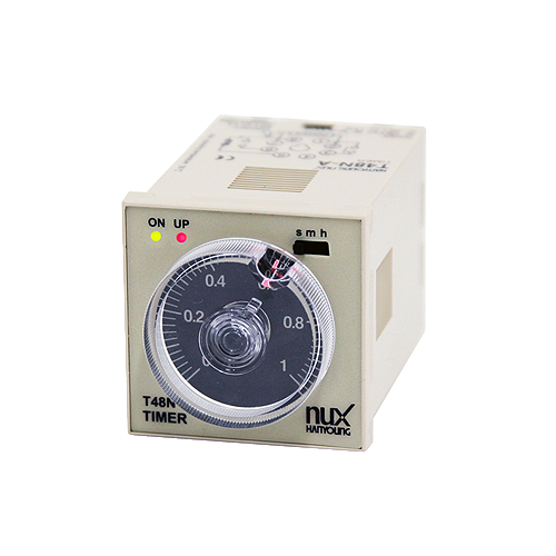 T48N TEMPORIZADOR ANALOGICO 24-220VAC/DC 8 PINES