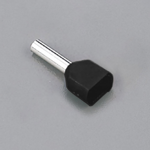 TERMINAL MANGUITO DOBLE NEGRO TE-6014 10AWG X100 MAXYM