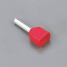 TERMINAL MANGUITO DOBLE ROJO TE15-08 16AWG X100 MAXYM