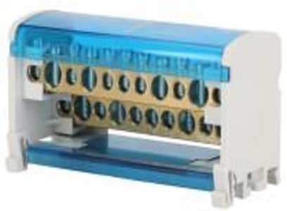 REPARTIDOR 2x11 500V/125A- 35mm2 L100/H50/W45 mm