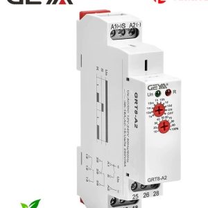 GRT8-A2 AC/DC 12-240V RELE TEMPORIZADOR TIPO GALLETA  GEYA