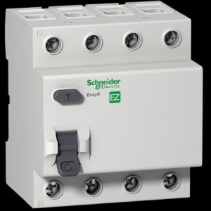 Easy9 RCCB 4P 25A 30MA AC-type 400V EZ9R36425  : SCHNEIDER EZ
