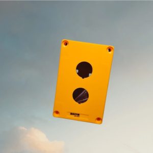 HJ9-2Y CAJA PARA PULSADOR 02 H.AMARILLO MAXYM