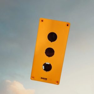 HJ9-3Y CAJA PARA PULSADOR  03 H.AMARILLO MAXYM