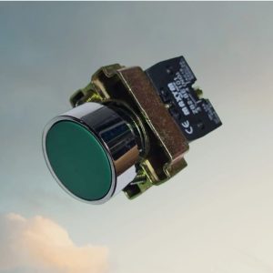 LAY5-BA31 PULSADOR RASANTE 22mm VERDE NO MAXYM