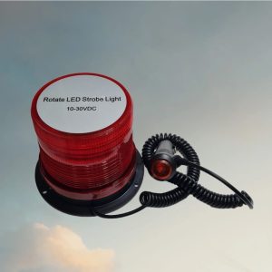 48-R CIRCULINA  ESTROBOSCOPICA Y ROTATIVO 10-30VDC ROJO MAXYM