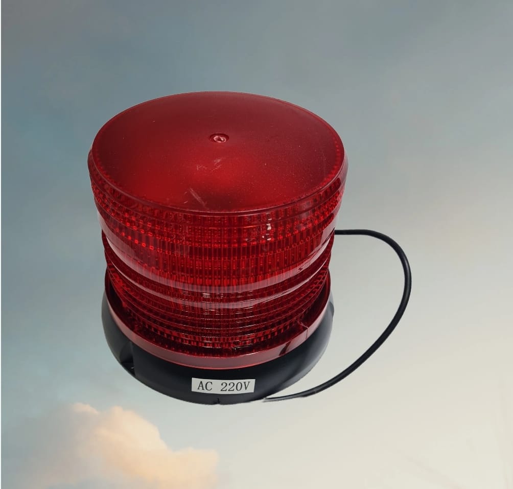 72B-R CIRCULINA LED STROBO 220VAC ROJO MAXYM