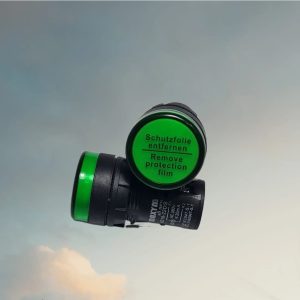 AD22-22DS PILOTO LED 22mm 380VAC VERDE MAXYM