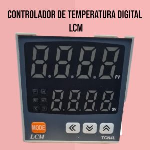 TCN4L-14RV CONTROLADOR DE TEMPERATURA 96X96MM 100-240VAC K/J/PT100 LCM