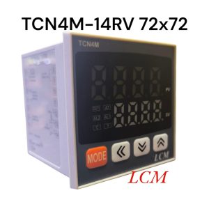 TCN4M-14RV CONTROLADOR DE TEMPERATURA 72X72MM 100-240VAC K/J/PT100 LCM