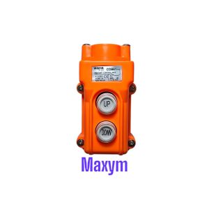 COB-61 TECLE DE MANDO NARANJA 2 PULSADORES MAXYM