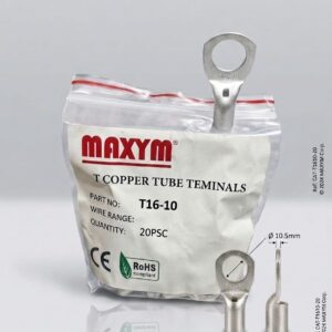 T16- 10 TERMINAL COBRE ESTAÑADO  MAXYM