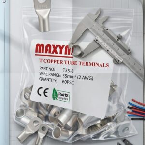 T35- 8 TERMINAL COBRE ESTAÑADO  MAXYM