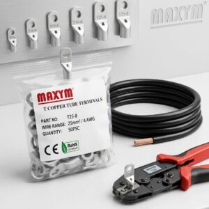 T25- 8 TERMINAL COBRE ESTAÑADO  MAXYM