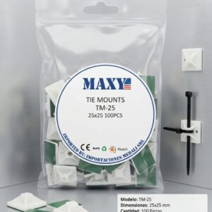 PORTA CINTILLO   25 X 25 BLANCO  TM-25  MAX