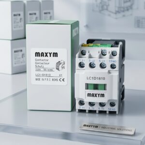 LC1D18 CONTACTOR 18A 1NO 230VAC 50/60HZ MAXYM