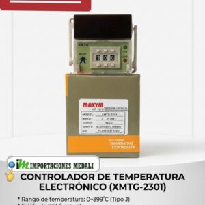 XMTG-2301 CONTROLADOR  DE TEMPERATURA 48X48  ANALOGO DIGITAL  J 0-399°C 220VAC