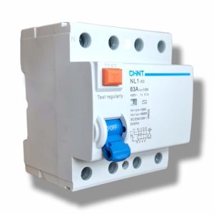 NL1 - 63  INTERRUPTOR DIFERENCIAL 4P 63A 30mA AC CHINT  : CHINT