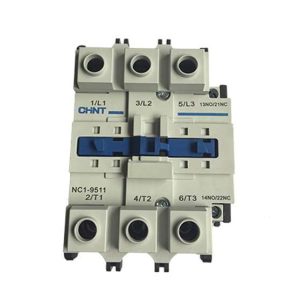 NC1-9511 220VAC CONTACTOR 95A AC3 220VAC 3P +NO+NC 60HZ CHINT  : CHINT
