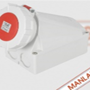 TOMACORRIENTE INDUSTRIAL ADOSADO 63A 3P+T 380/415VAC 132T MANLAKIS