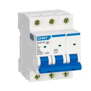 NXB-63 INTERRUPTOR TERMOMAGNETICO 3P 10A 6KA CHINT