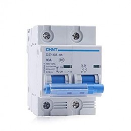 DZ158-125 INTERRUPTOR TERMOMAGNETICO 2P 100A 10KA CHINT