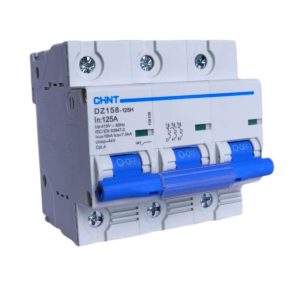 DZ158-125 INTERRUPTOR TERMOMAGNETICO 3P 100A 10KA CHINT