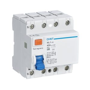 NL1 - 63  INTERRUPTOR DIFERENCIAL 4P 40A 30mA AC CHINT  : CHINT
