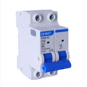 NXB-63 INTERRUPTOR TERMOMAGNETICO 2P 32A 6KA CHINT