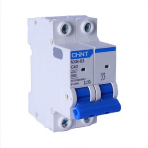 NXB-63 INTERRUPTOR TERMOMAGNETICO 2P 40A 6KA CHINT