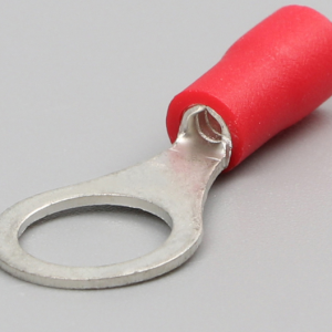 TERMINAL OJAL ROJO RVS 1.25-6 1/4  X100 MAXYM